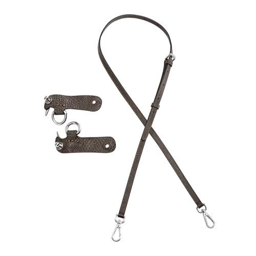 Image of Jiesinlov Leather Bag Shoulder Strap Replacement Crossbody Adjustable Conversion Kit Fit for Mini Pouch