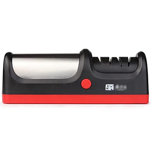 ZJYWAN Elektrischer Messerschärfer 2-stufig Knife Sharpener Hilft Reparatur Profi Multifunktionaler Sharpener USB…