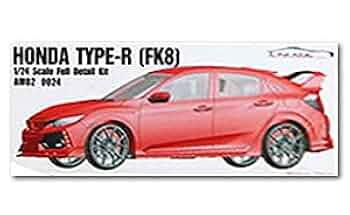 1/64 HONDA ホンダ CIVIC Type R FK8 シビック Hobby Japan 1/64 Honda CIVIC TYPER (FK8) 2020 with Engine
