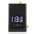 2025 Upgraded Tankless Water Heater Electric 110V Under Sink Small Hot Water Heater On Demand for Kitchen Bathroom 3000W Large Screen Black