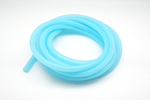 Autobahn88 Durite à vide Silicone haute Performance, ID 0.12"(3mm), OD 0,31" (8mm), 15 pieds par bobine (4,5 mètres), bleu clair Cover