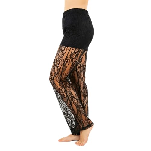 Pantalon de jogging taille haute à jambes larges et tissu fluide d'été