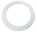 TDH Lighting White Goof Trim Ring for Recessed Can and 6