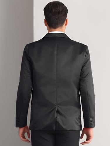 Lars Amadeus Formal Blazer for Men's One Button Peak Lapel Wedding Prom Sports Coat3