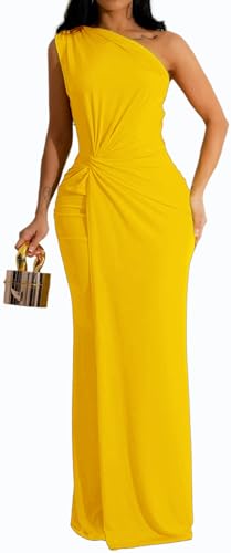Image of SxClub Formal Dress for Women Cocktail Sexy Bodycon Sleeveless Evening Party Floor Length Long Prom Dresses