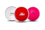 jaspo PVC T-20 Soft Cricket Balls 110 Gm (Multicolour) - Pack of Three , Standard Size