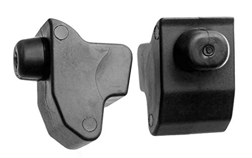 Swordfish 67367 - Black Rubber Hood Prop Buffer for GM 22755704, Package of 25 Pieces