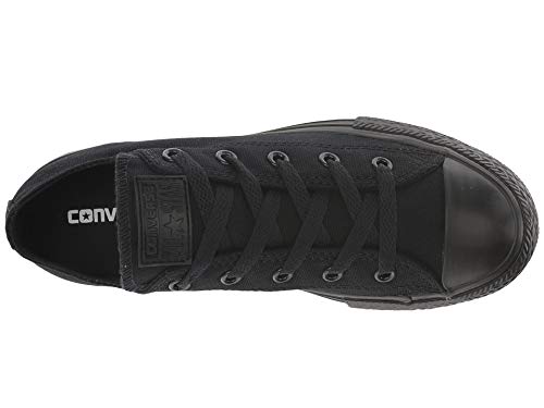 Converse Girl's Low-Top, Black, 6 us2