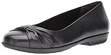 Walking Cradles Women's Fall Loafer Flat, Black Leather, 8 M US