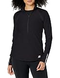 New Balance Women's Anticipate Half Zip, Black, X-Large