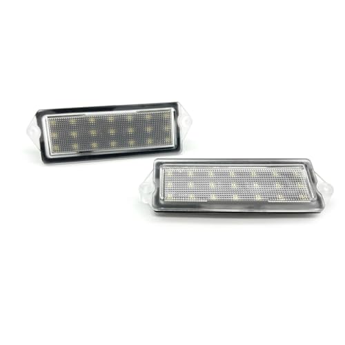 Pcdsech Luces Matricula LED Para Hummer H2 2003-2007 Para Cadillac Deville Seville 1994-2004 LED Blancas De Matrícula Sin Errores Lámpara De Matrícula GM15060514