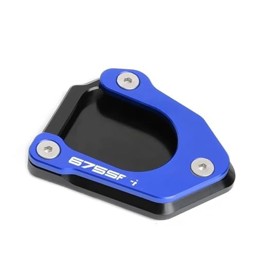 Béquille latérale moto : sécurisez votre stationnement sur sol meuble 675SR 675NK