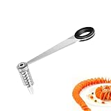 Spiralschneider Gemüse Rettichschneider Spiralschneider Tragbarer, Scharfer Und Praktischer Gemüseschneider, Ideal Für Alle Arten Von Obst Und Gemüse Wie Gurken, Karotten, Zucchini Und Äpfel.