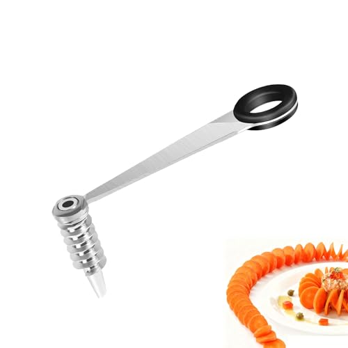 Spiraliseur De Légumes Coupe Légumes En Spirale Coupe-Légumes Portable, Tranchant Et Pratique, Idéal Pour Toutes Sortes De Fruits Et Légumes Comme Les Concombres, Les Carottes, Les Courgettes Et Les P