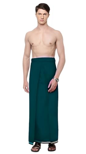 Image of pure cotton lungi for men