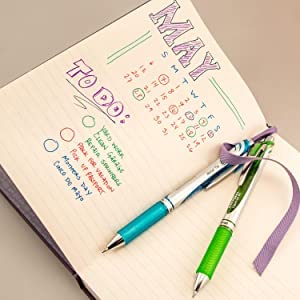 Pentel EnerGel RTX Bolígrafo de Gel Líquido 0.7mm 14 Colores miniatura 5