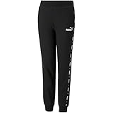 PUMA Mädchen Power Tape Pants FL G Strickhose, Schwarz, 152