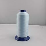  kawenSTOFFE Bauschgarn - Overlockgarn - hellblau - Stärke: 60 - Nylon - 5000 m