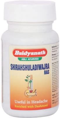 Baidyanath Jhansi Shirashuladivajra Ras, 40 Tablet, Pack of 2