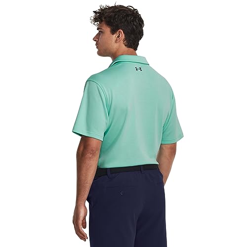 Image of Under Armour Men's Polyester Solid Tech Polo | T-Shirt | 1290140-001