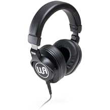 Warm Audio WA-HRT Headroom, Closed Studio Headphones 45 mm Neodymium Driver, Interchangeable Ear Pads, for Monitoring & Recording, Black
