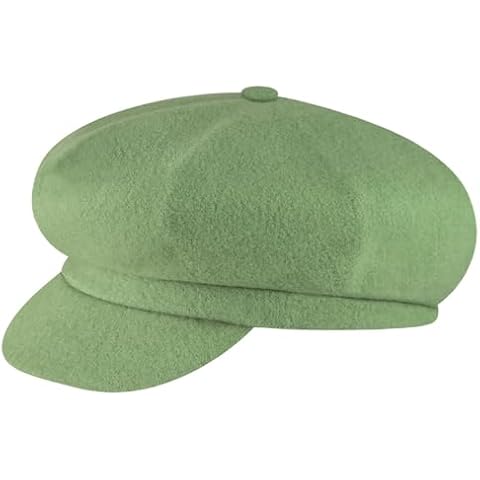 Kangol Unisex Wool Spitfire Beret Hat Oil Green M Cover