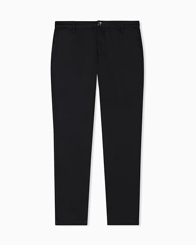 Armani Exchange Men's Stretch Cotton Essential Trouser