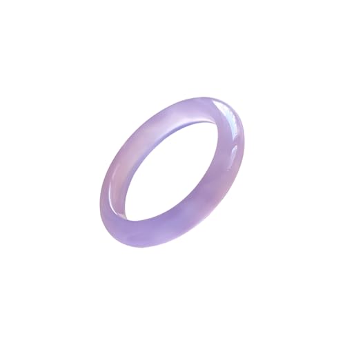 Bracelet de chalédoine violette pour séances de yoga et méditation