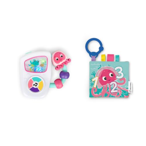 Image of Baby Einstein Janet's Sensational Sounds 2-Piece Musical Toy & Book Gift Set, Ages 3+ Months, for Boy or Girl