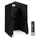 EAGLE PEAK Flex Ultra Compact 4x4 Pop-up Canopy, Sun Shelter, Changing Room, Portable Privacy Canopy Cabana for Pool, Fashion Photoshoots, or Camping, Black