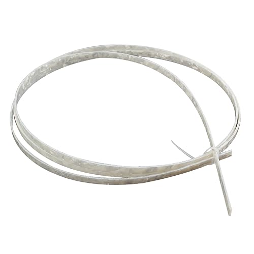Garneck 6 Guitar Binding Strips White for Acoustic Classical Guitars Ukulele Mandolin for Luthier DIY Projects Durable