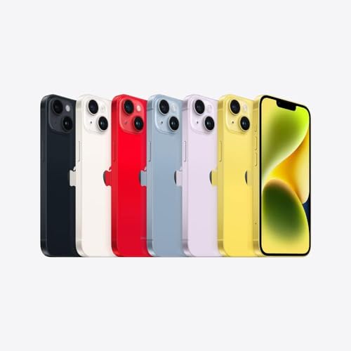 Image of Apple iPhone 14 Plus, 128GB, Yellow - Unlocked (Renewed Premium)