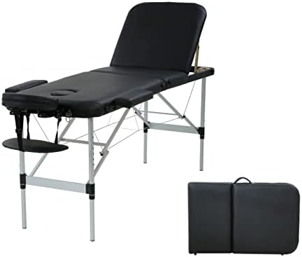Massage Tables Portable Lash Bed 73 inch Aluminium Tattoo Table H...