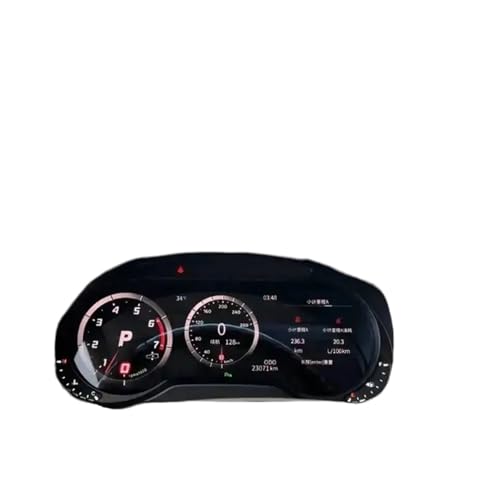 Panel de instrumentos Toyota Alphard soluciona velocímetro antiguo con pantalla LCD
