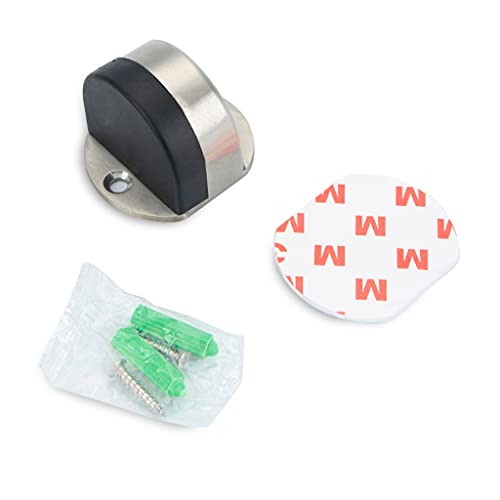 Tope de puerta de acero inoxidable con goma oculta impermeable 3