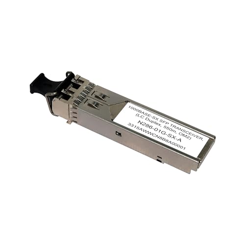 Image of Eaton Tripp Lite Series SFP-1G-SX Arista Compatible 1000BASE-SX SFP Transceiver Module, LC Duplex Multimode Fiber MMF, 1.25 Gbps, 850 nm, 1804 Feet / 550 Meter Length, 3-Year Warranty (N286-01G-SX-A)