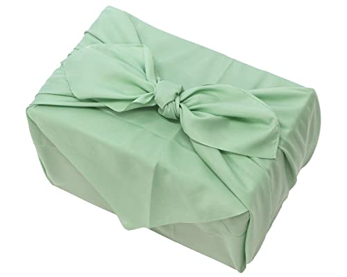 米七 風呂敷 無地大判 三巾 ポリエステル 日本製 ワサビ 100×100cm