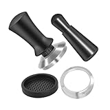 NUOLUX エスプレッソアクセサリー キット ステンレス鋼製 ドージングリング ファネル コーヒースラーツール エスプレッソマシン用