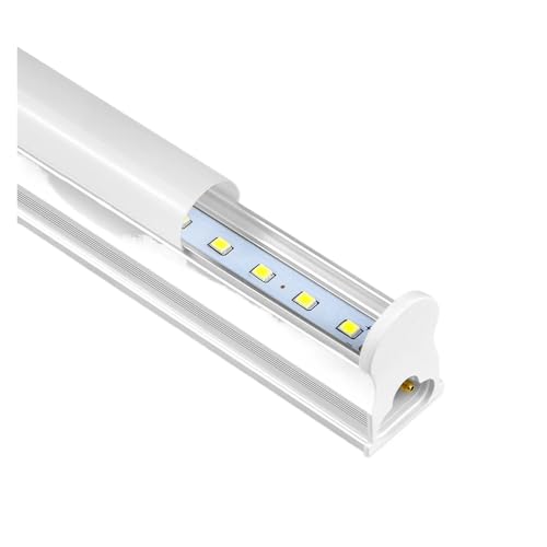 50cm T5 LED �`���[�u���C�g 15W �A���~�j�E�� - �K���[�W�V�[�����O���C�g/�L�b�`���A���_�[�L���r�l�b�g�Ɩ�/�E�H�[�������v 110V-220V ���j�o�[�T���d��(Warm White,5PCS LED TUBE_EU POWER PLUG
