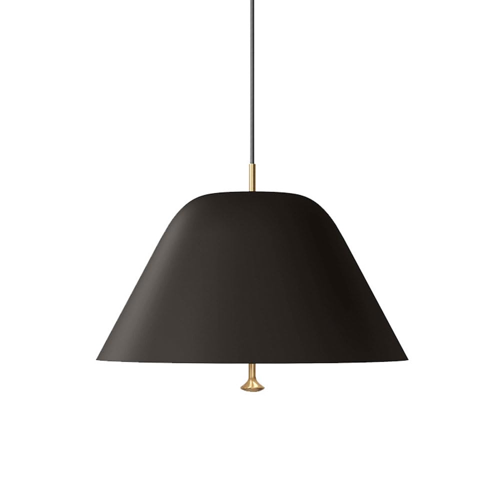 Suspension rétro noire luminaire de salle à manger industriel pour bar de cuisine