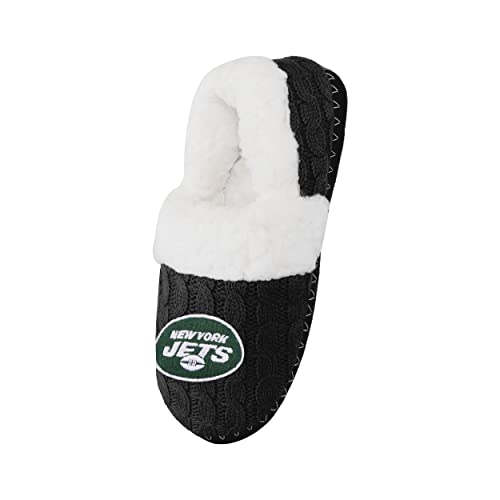 Image of FOCO Womens NFL Team Color Moccasin Slippers | Casual Slippers