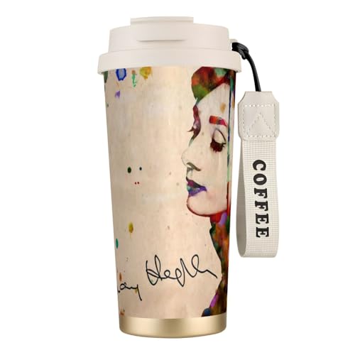 タンブラー コーヒー 水筒 ステンレス ボトル 魔法瓶 オフィス マグカップ カフェマグ 車用 マグボトル 真空断熱 保温 保冷 ふた付き 直飲み 広口 漏れない 二重構造 持ち運び 500ml