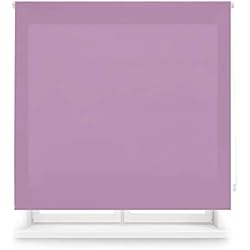 Estor Morado Blindecor Ara | Estor enrollable translúcido liso - Morado, 140 x 175 cm (ancho por alto) | Tamaño de la Tela 137 x 170 cm | Estores para ventanas