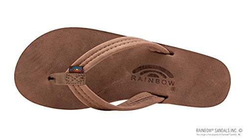 Rainbow Sandals Women's Luxury Leather - Single Layer Arch Support with a 3/4" Medium Strap3