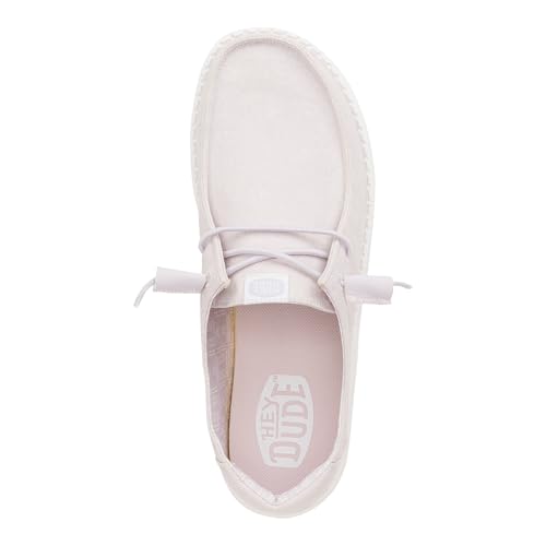 Image of HEYDUDE Women's Wendy Stretch Canvas Slip On Shoes | Easy On Loafer