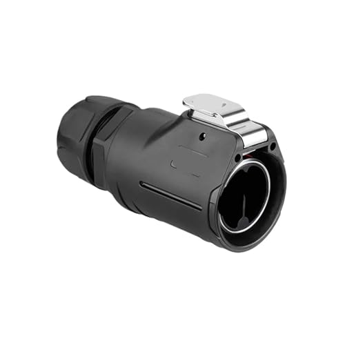 Conector circular LP28 de 3 pines estanco y de alta corriente para cables de 8 AWG 4