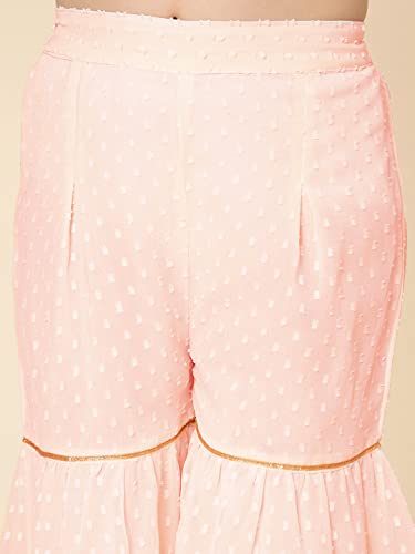 Image of A.T.U.N. (ALL THINGS UBER NICE) Girls Sharara Set