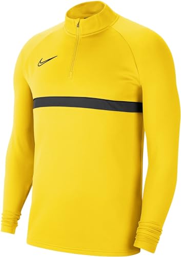 Nike Herren Dri-FIT Academy 21 Shirt, Tour Yellow/Black/Anthracite/Black, XL