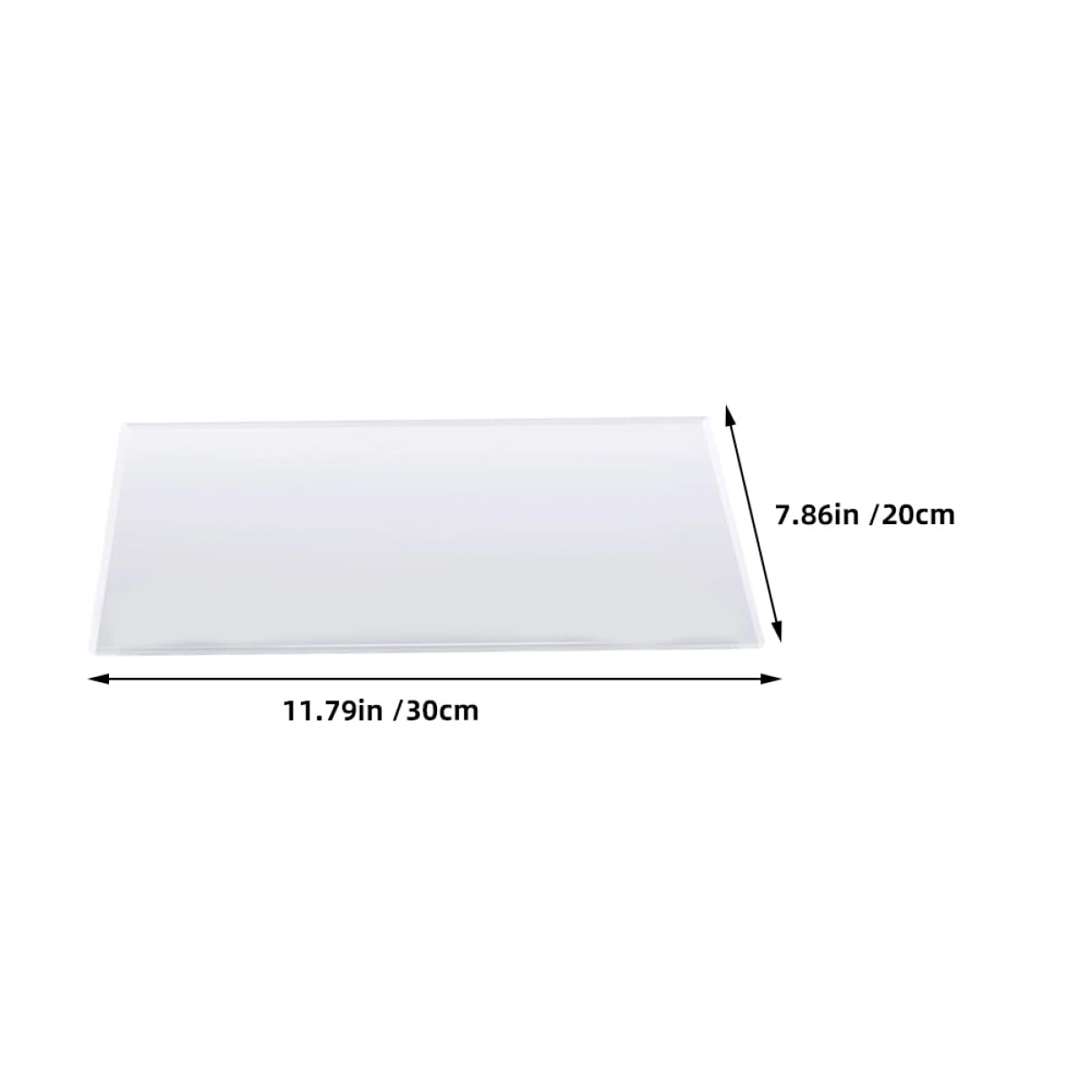 MAGICLULU 4pcs Sheets Acrylic Blanks Clear Panels for DIY Painting and Crafting for Picture Frame Replacement and Creative Projects Transparent Crafting Acrylic Boards