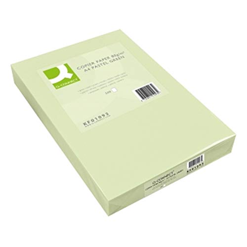 Ramette papier multi fonctions A4 80g/m2 néon rose Q-Connect 972067 pour impression laser jet d'encre
